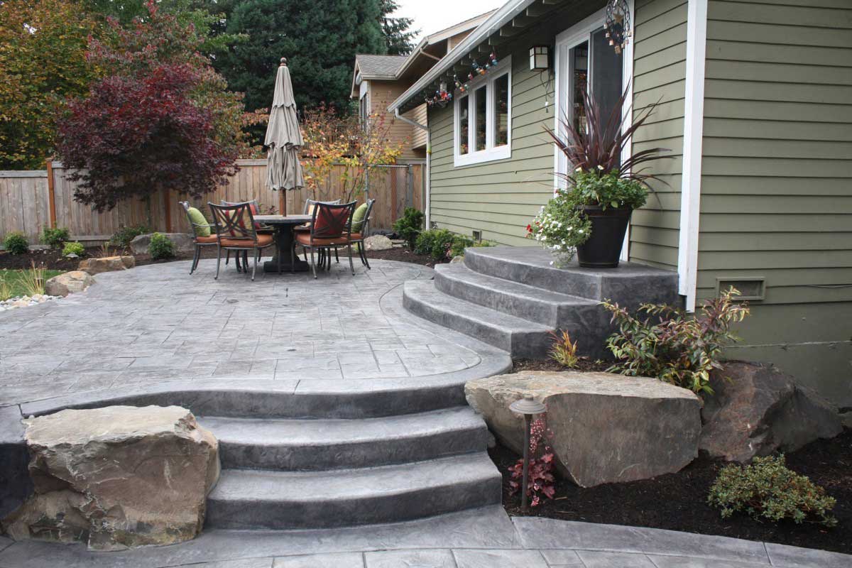 Concrete Patio Installation by Brantford Concrete Forming in Brantford, ON